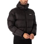 Doudoune pour homme schott chicago - noir - fermeture zippe - 100% polyester