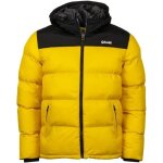 Doudoune homme - schott nyc - jaune - nylon - fermeture zippe