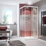 Schulte paroi de douche accès dangle droit 75 - 90x75 - 90x180 cm portes de douche coulissantes verre ... Schulte paroi de douche accès dangle droit 75 - 90x75 - 90x180 cm portes de douche coulissantes verre ...