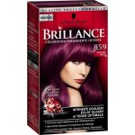 Schwarzkopf coloration permanente brillance - violine soie 859