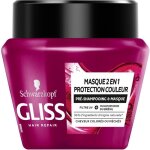 Schwarzkopf gliss - masque r�paration & protection couleur 2 en 1 - pr� - shampooing et masque - cheveux ...
