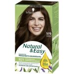 Schwarzkopf natural & easy coloration permanente naturelle cheveux - ch�tain 570