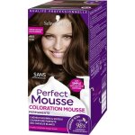 Schwarzkopf perfect - coloration cheveux - mousse permanente sans ammoniaque - chtain chocolat 465