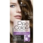 Coloration permanente cheveux - schwarzkopf pro color - anti - casse - chtain cair noisette 5. 65