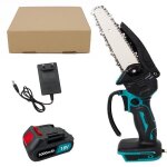 Scie  chane trononneuse mini 6 - inch lectrique sans fil portable jardinage couper outilavec batterie ...