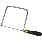 Scie � chantourner stanley fatmax - monture de 170mm - denture universelle - poign�e ergonomique bimati�re ...