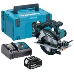 Scie circulaire 18v lxt Ø165 mm (2x50 ah) en makpac - makita dhs630rtj Scie circulaire 18v lxt Ø165 mm (2x50 ah) en makpac - makita dhs630rtj