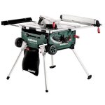 Scie circulaire de table metabo ts 36 - 18 ltx bl 254 - 18v 254x30mm sans batterie ni chargeur