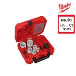 Scies cloche - milwaukee - hole dozer - pack de 10 - diam�tres de 19 � 57 mm - technologie rip guard