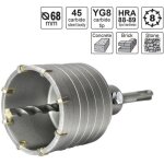 Scie à cloche trépan couronne carotteuse à sec Ø 68mm + adaptateur sds plus 110 mm + foret de centrage ... Scie à cloche trépan couronne carotteuse à sec Ø 68mm + adaptateur sds plus 110 mm + foret de centrage ...