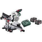 Scie à onglets sans fil kgs 18 ltx bl 216 + 1 batterie 4 ah - metabo - 614216920 Scie à onglets sans fil kgs 18 ltx bl 216 + 1 batterie 4 ah - metabo - 614216920