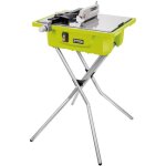 Scie coupe carrelage  eau ryobi ws721s - 500 w - table en inox - disque diamant 178 mm