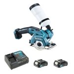 Scie  diamant sans - fil - makita - cc301dsae - 85 mm - 12 v - 2 batteries 2. 0 ah