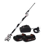 Scie  ebrancher taille haies sur perche 20v - xperformer xp2psth20li - portatif - 2 batteries 2ah et ...