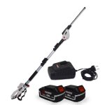 Scie  ebrancher taille haies sur perche 20v xperformer xp2psth20li - outil portatif 2 batteries 4ah ...