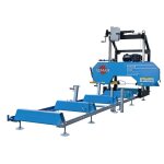 Scie � grume thermique leman sag660 660mm 15cv banc 2000mm avec rallonge 2000mm