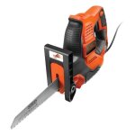 Scie  main filaire - black + decker - rs890k - qs - 500w - course 23mm - avec coffret et 3 lames