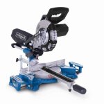 Scie � onglet radiale - scheppach - hm 185 - 1400 w - lame � 185 mm - bois