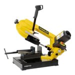 Scie  ruban pour mtaux 750w professionnelle coupe  sec 105mm lame bimtallique cobalt stanley