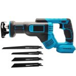 Scie sabre electrique - makita - 18 v - sans batterie - 4 lames incluses Scie sabre electrique - makita - 18 v - sans batterie - 4 lames incluses