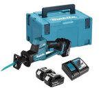 Scie sabre - makita - djr189rtj - 18v - sans fil - 3100 coups / minute