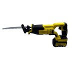 Scie sabre sans fil 20v nemura - jaune - batterie - découper - régulier Scie sabre sans fil 20v nemura - jaune - batterie - découper - régulier
