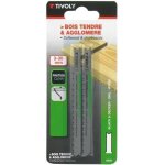 Scie sauteuse bois - tivoly - lot de 2 lames - coupe fine Scie sauteuse bois - tivoly - lot de 2 lames - coupe fine