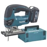 Scie sauteuse makita bjv180rfj 18 v lxt - batterie li - ion 18 v 3 ah - bois - mouvement pendulaire 4 ...