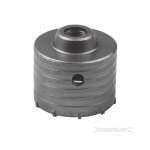 Scie trépan tct - silverline - 80 mm - usage intensif - carbure de tungstène - perçage précis Scie trépan tct - silverline - 80 mm - usage intensif - carbure de tungstène - perçage précis