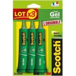 Scotch - lot de 3 tubes de colle gel universelle - 30 ml