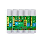 Bâtons de colle - scotch - classic - 21 g - lot de 5 - sous blister Bâtons de colle - scotch - classic - 21 g - lot de 5 - sous blister