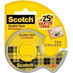 Ruban double - face - scotch - 665 - 6 m - 12 mm - transparent