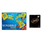 Scrabble junior - mattel games - y9669 - jeu de socit et de lettres - enfant - 6 ans et plus