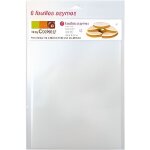 Feuilles azyme - scrapcooking - ref7300 - blanc - 03 mm - mixte
