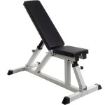 Scsports banc de musculation - dossier et sige rglables plat / inclin en acier charge max 200 kg ...