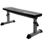 Scsports banc de musculation - plat rglable en hauteur charge max 180kg acier - banc dentranement ...