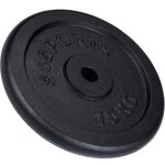 Scsports® disque de poids - 15 kg en fonte simple Ø 30 - 31 mm durable noir - plaque dentraînement Équipement ... Scsports® disque de poids - 15 kg en fonte simple Ø 30 - 31 mm durable noir - plaque dentraînement Équipement ...