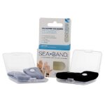 Sea - band adulte bracelet anti - nauses noir 2 units