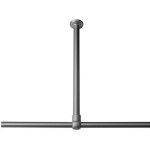 Sealskin 276668605�support plafond pour rideau de douche barre aluminium mat chrome diam�tre 28�mm 60�x ...