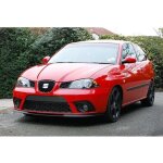 Pour seat ibiza 6l fr spoiler l�vre lame inf�rieure pare - choc avant noir 02 - 08