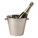 Seau � champagne en acier inoxydable 215 x 18 cm