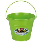 Seau pour enfant en zinc vert
