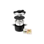 Autocuiseur - seb - 6l - clipso tempo 3 en 1 - noir Autocuiseur - seb - 6l - clipso tempo 3 en 1 - noir