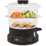 Seb minicompact cuiseur vapeur 6 l 2 bols empilables arrt auto vc139800