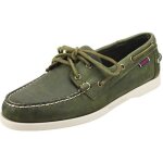 Sebago chaussures bateaux docksides portland green military homme Sebago chaussures bateaux docksides portland green military homme