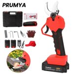 Sécateur Électrique sans fil 50mm avec Écran led 2 batteries 21v 7500mah lame de rechange sk5 pour tailler ... Sécateur Électrique sans fil 50mm avec Écran led 2 batteries 21v 7500mah lame de rechange sk5 pour tailler ...