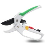 S�cateur de jardin professionnel gr�ntek - condor 20cm avec enclume et cliquet automatique