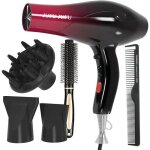 Sche - cheveux ionique 3000w diffuseur avec 2 vitesses 3 tempratures de chaleur et bouton cool shot ...