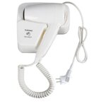 S�che cheveux mural pro hotel grande puissance 1200w - keejaa - 2 vitesses - 2 niveaux de temp�ratures ...