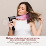 Sche - cheveux & styler soufflant 2 en 1 - shark flexstyle - hd426eu - 3 accessoires - noir et rose ...